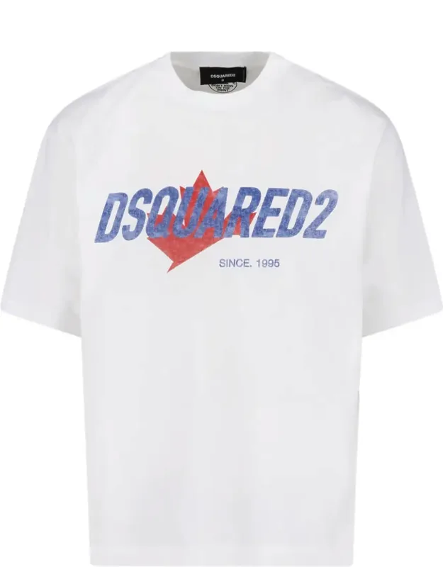Cotton Logo Printed T-shirt