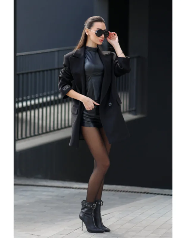 Cashmere Wool Blend Blazer