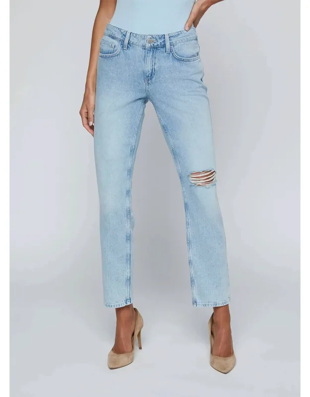 Slouch Straight Leg Jeans