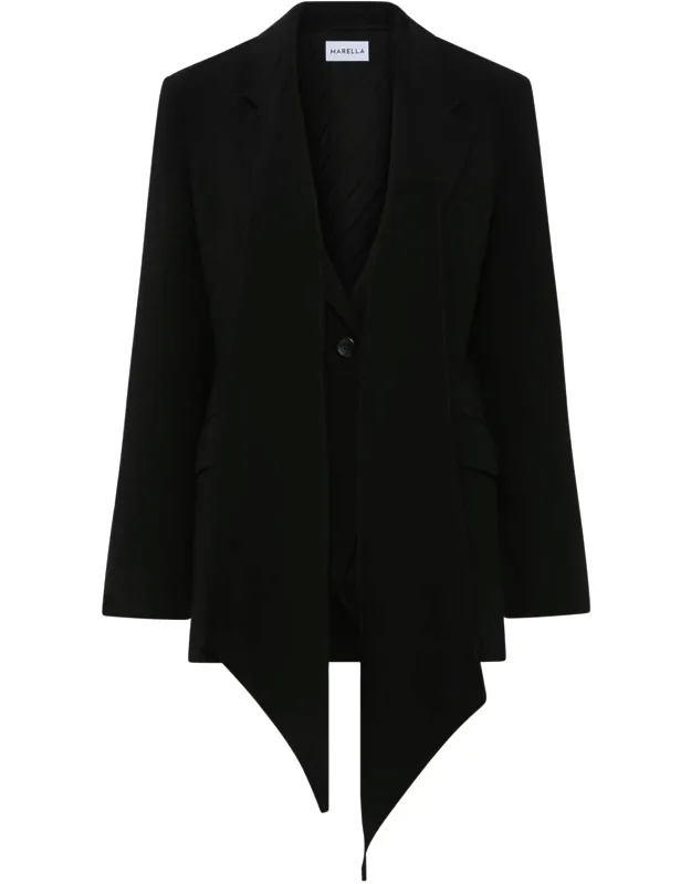 Asymmetrical Tailored Blazer