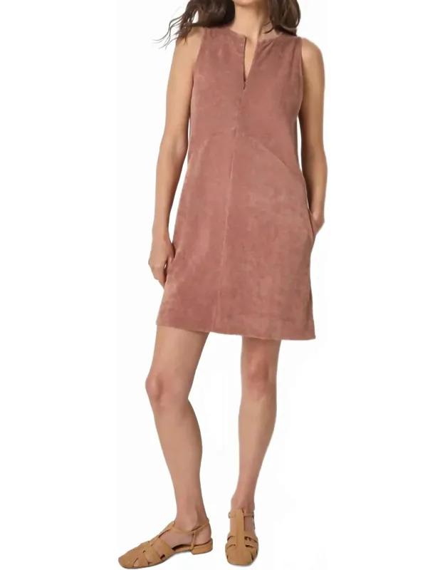 Terry Zip Dress