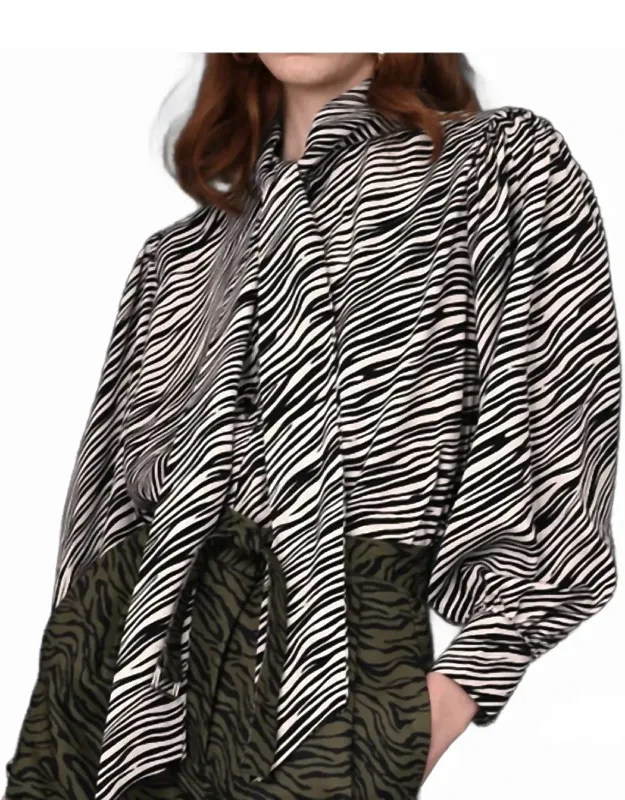 Ripple Bow Shirt