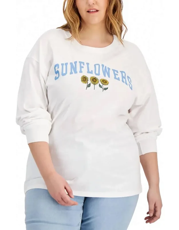 Sunflower Long-sleeve T-shirt