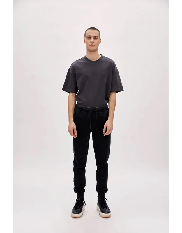 Organic Cotton Acid Washed Track Sweatpants