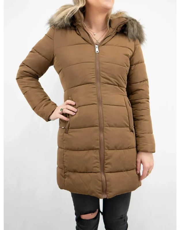 Long Sleeve Puffer Coat