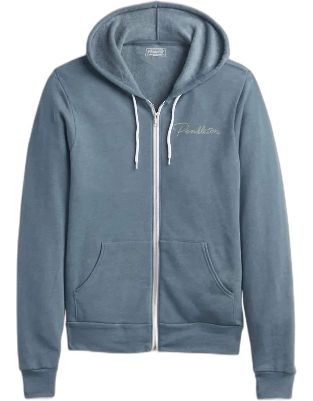 Western Graphic Zip Hoodie