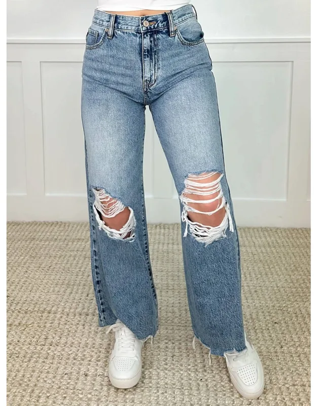 Distressed High-rise Fray Wide Leg Cropped Jeans