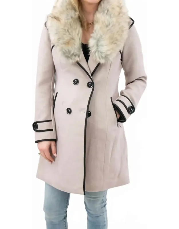 Vegan Wool Classic Style Coat