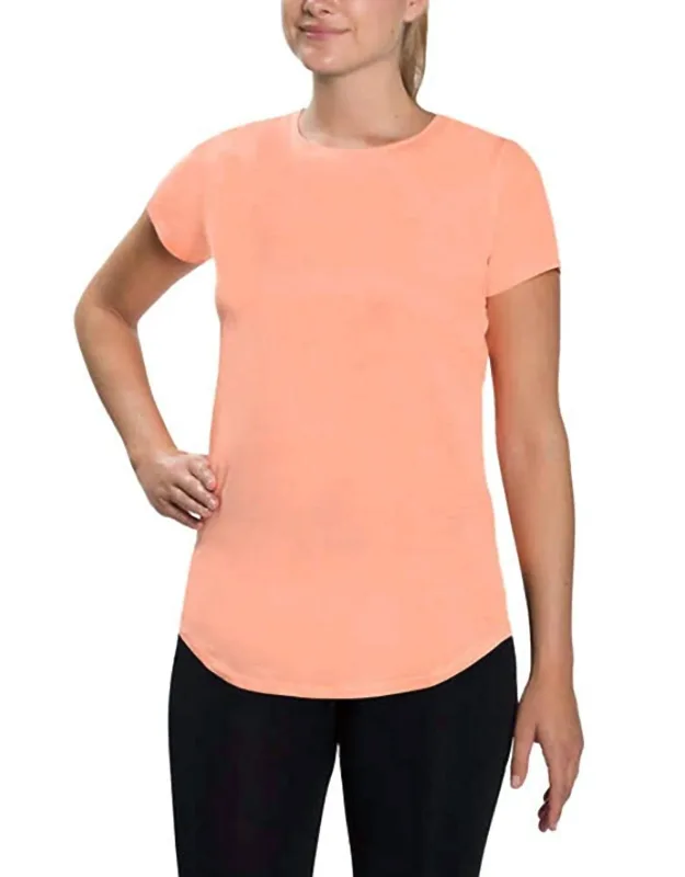Striped Active Yoga Tee