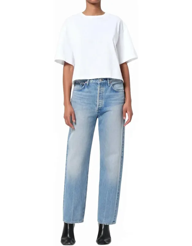 90's Mid Rise Straight Jeans