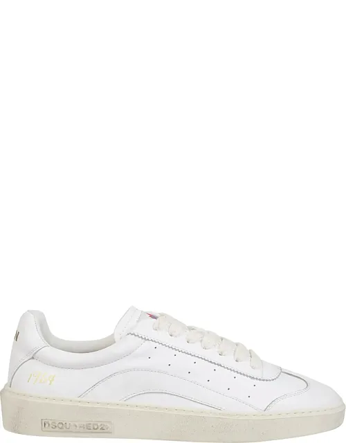 Lace-up Perforated Sneakers