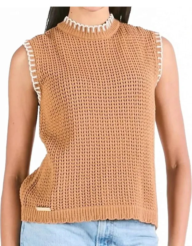 Sleeveless Sweater Vest
