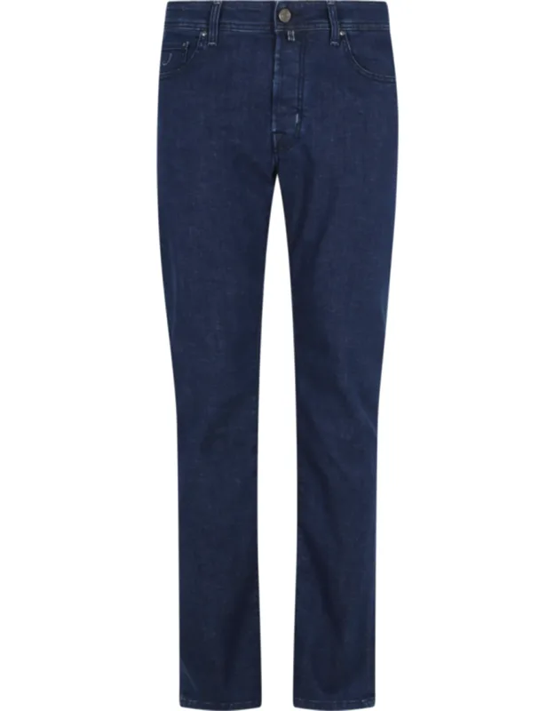 Five-pocket Cotton-blend Jeans