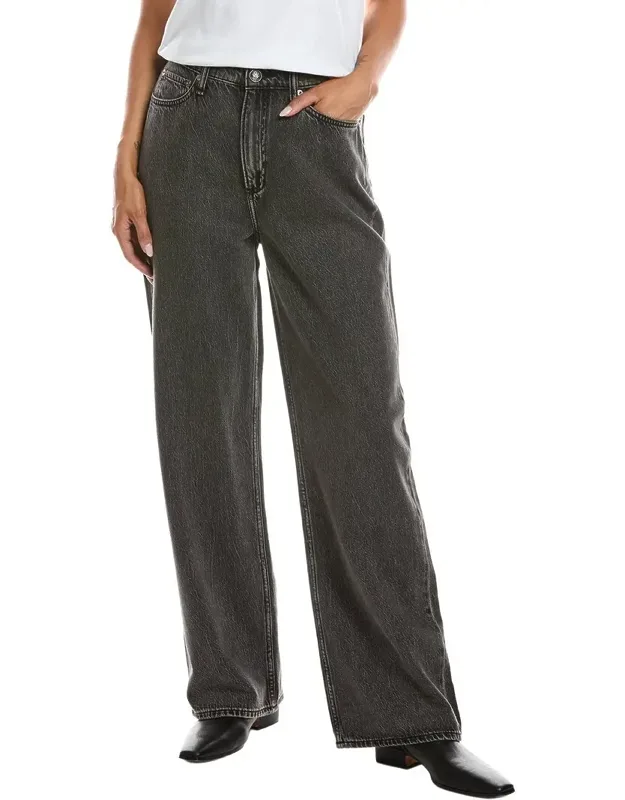 Featherweight Mid Rise Wide Leg Jeans