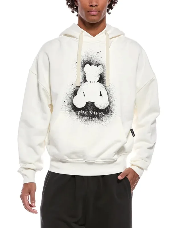 Spray Bear Loose Hoodie