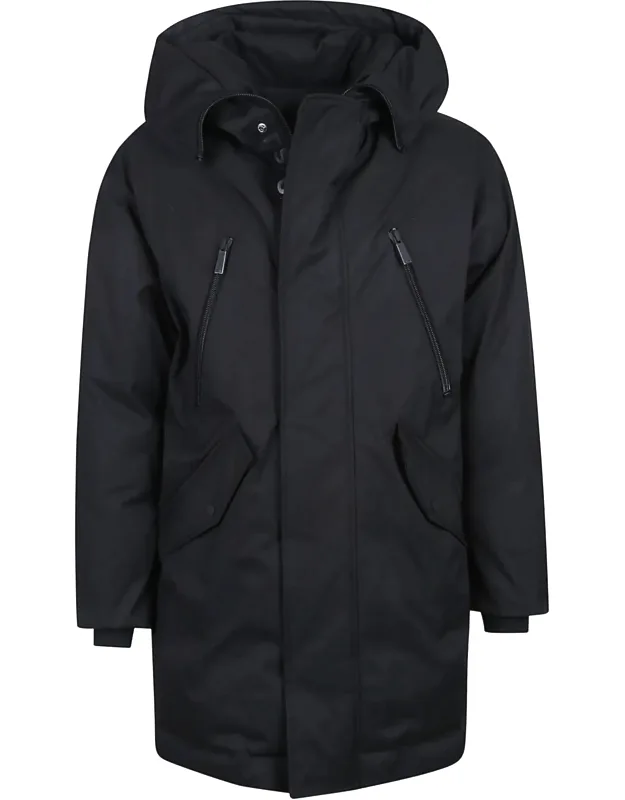 Techno Down Padded Parka