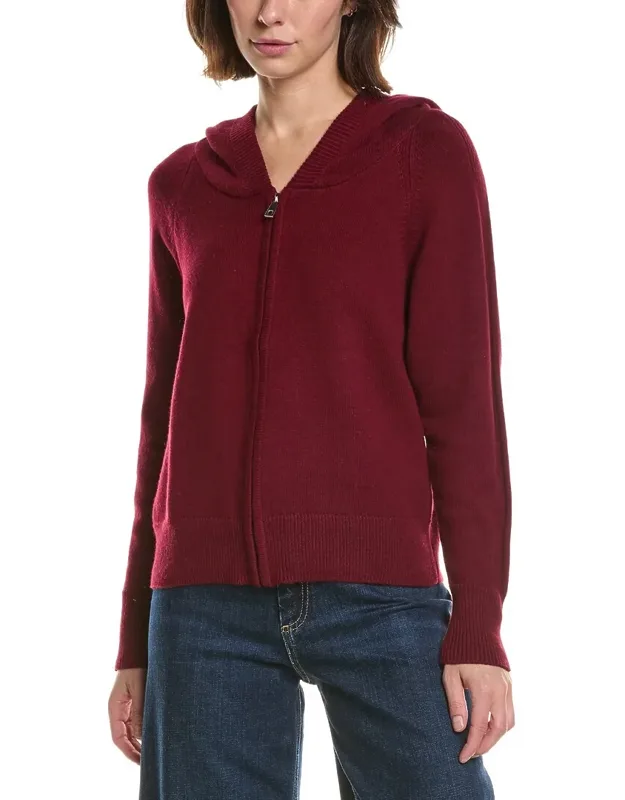 Ribbed Zip Up Hoodie