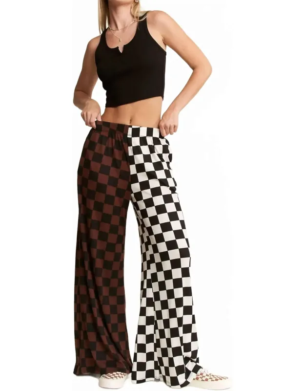 Checkered Pants