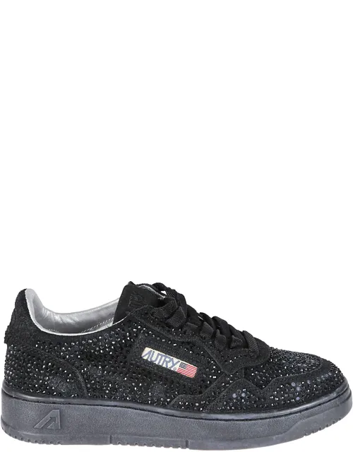 Rose Collection Medalist Suede Sneakers