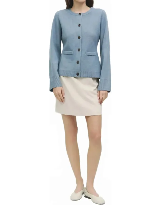 Flared Sleeve Cardigan