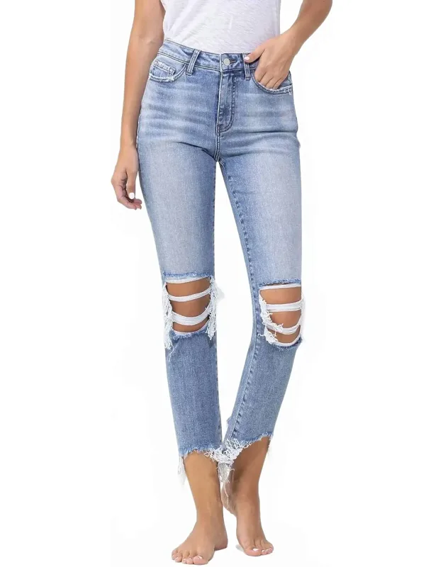 Super High Rise Kick Flare Jeans