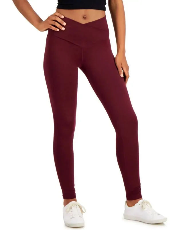 On Repeat Crossover Full Length Leggings
