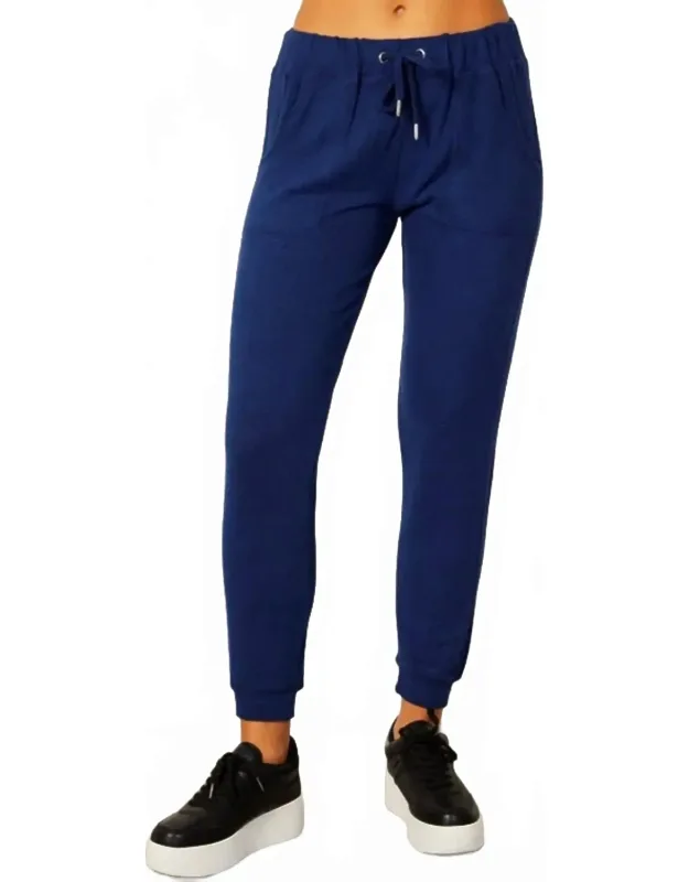 Ankle-cuff Jogger Pants