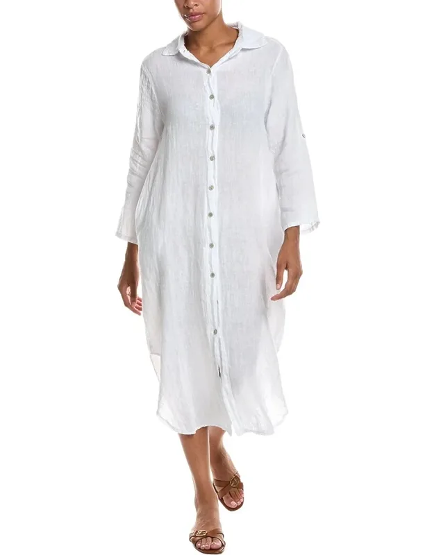 Linen Midi Dress