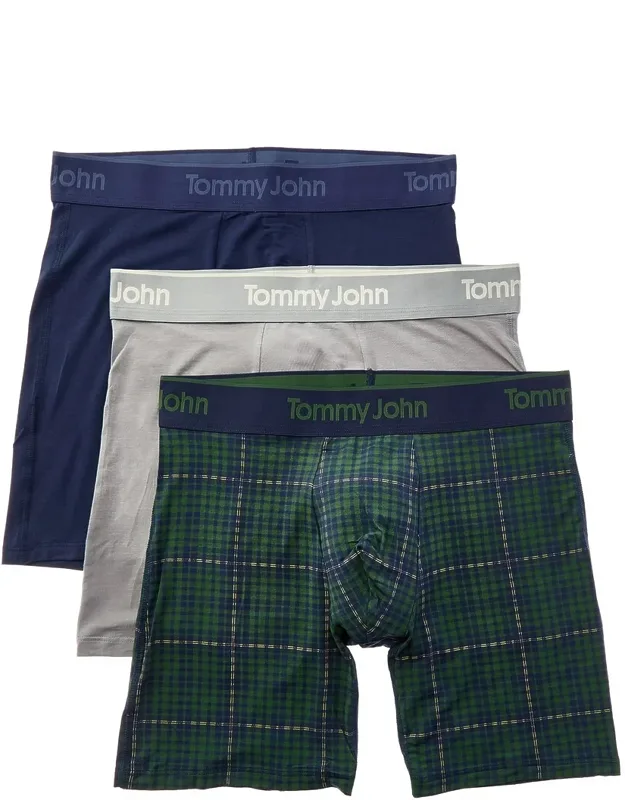 Set Of 3 Second Skin 6in Boxer Briefs