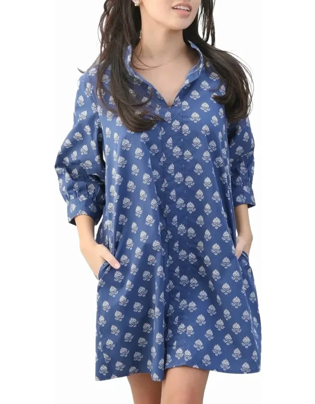 Leaf Print Dress