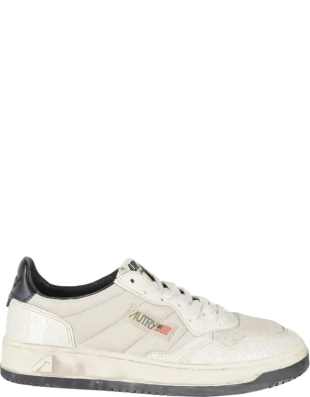 Vintage Low Leather Sneakers