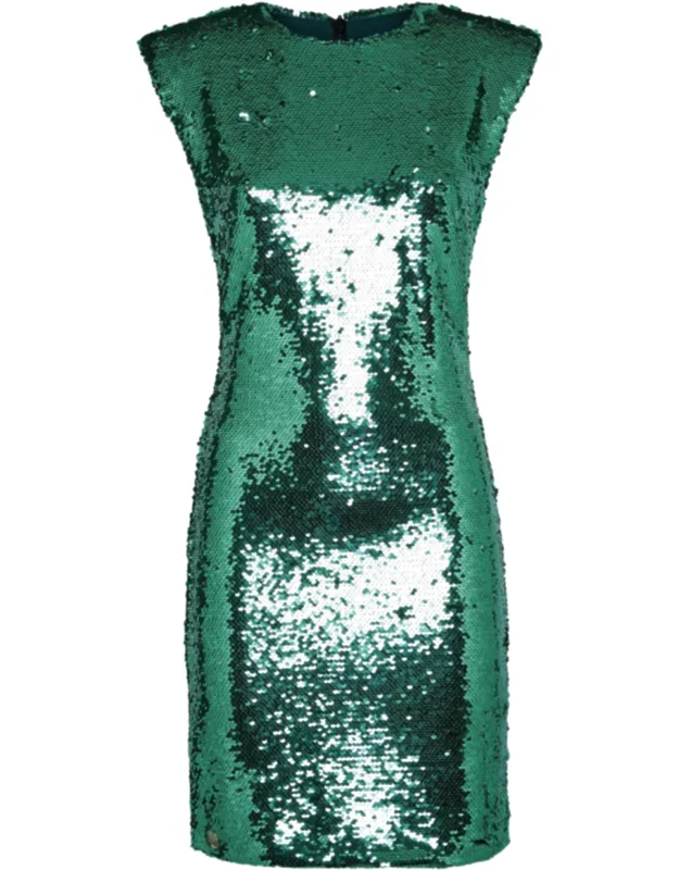 T-shirt Dress With Crystals