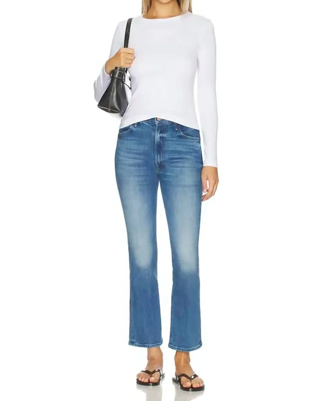 Hustler Flood Denim Jeans In All Your Eggs In One Basket