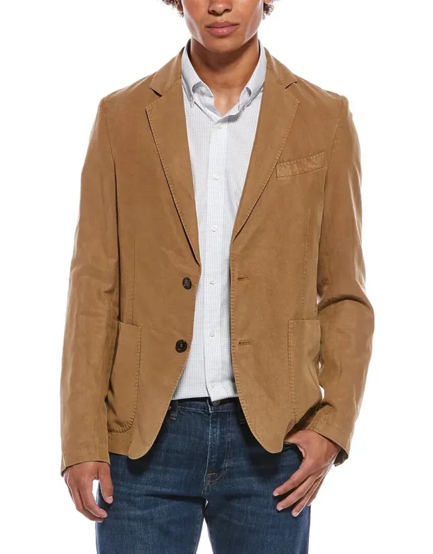 Linen-blend Jacket