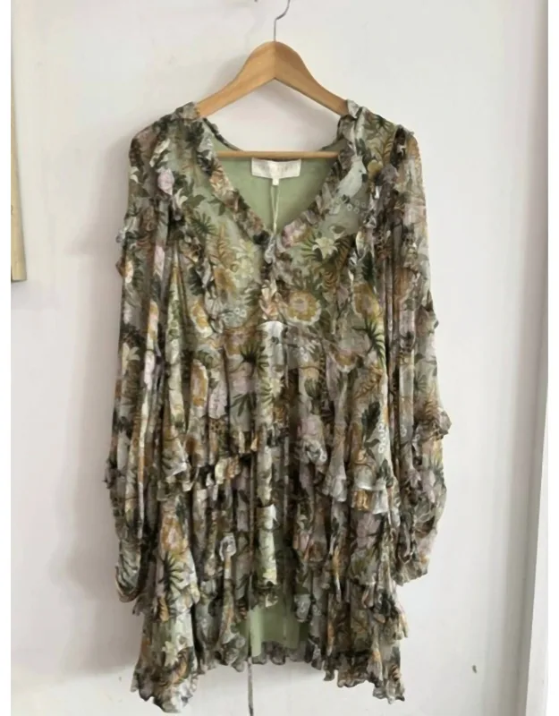 Shailin Dress In Giraffe Print