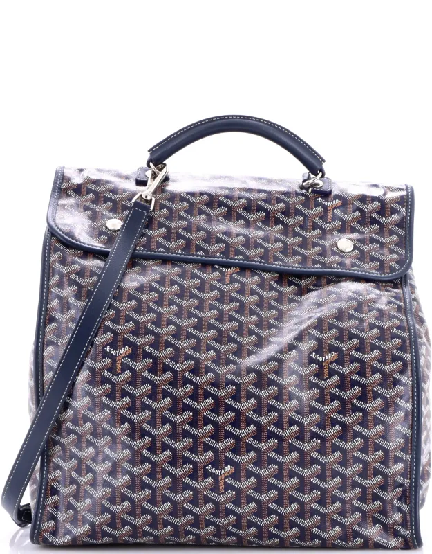 Briefcase Backpack Coated Canvas