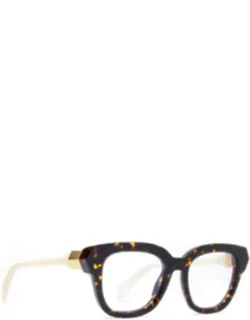 Havana Creature 122 Acetate Square Sunglasses