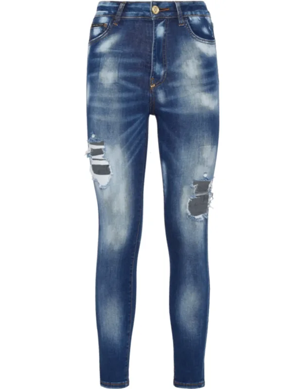 Skinny Denim Trousers