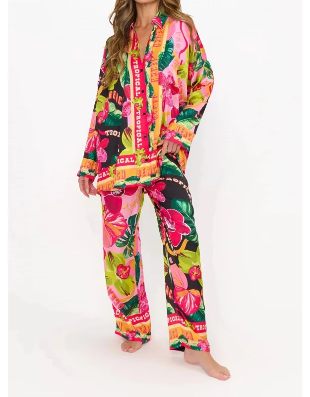 Sleep In Pajama Set