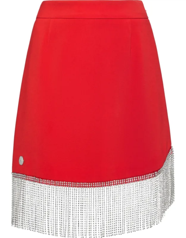 Fringe Crystal Skirt