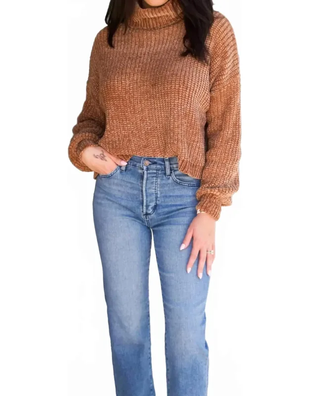 Winter Wishes Chenille Turtleneck Sweater