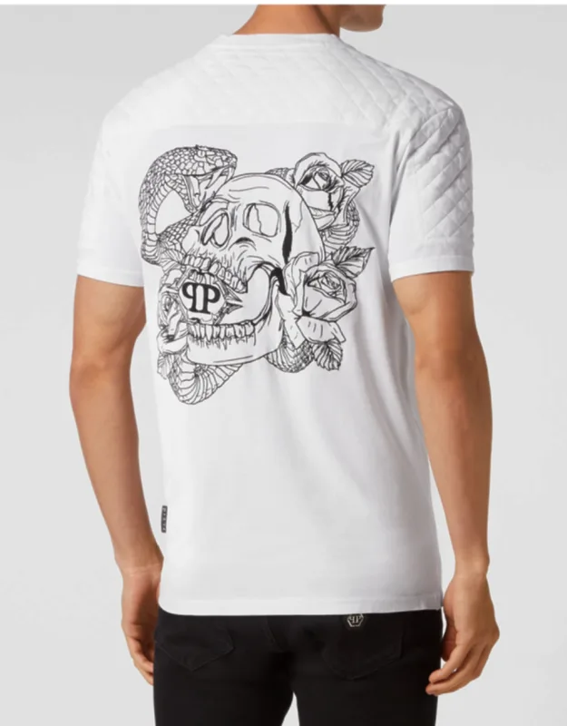 T-shirt Round Neck Ss Snake