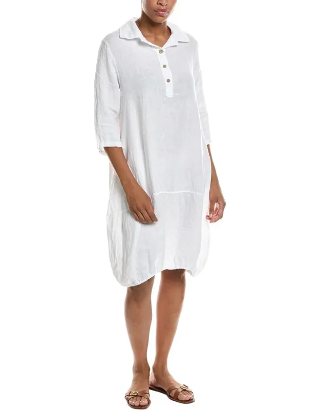 Linen Midi Dress