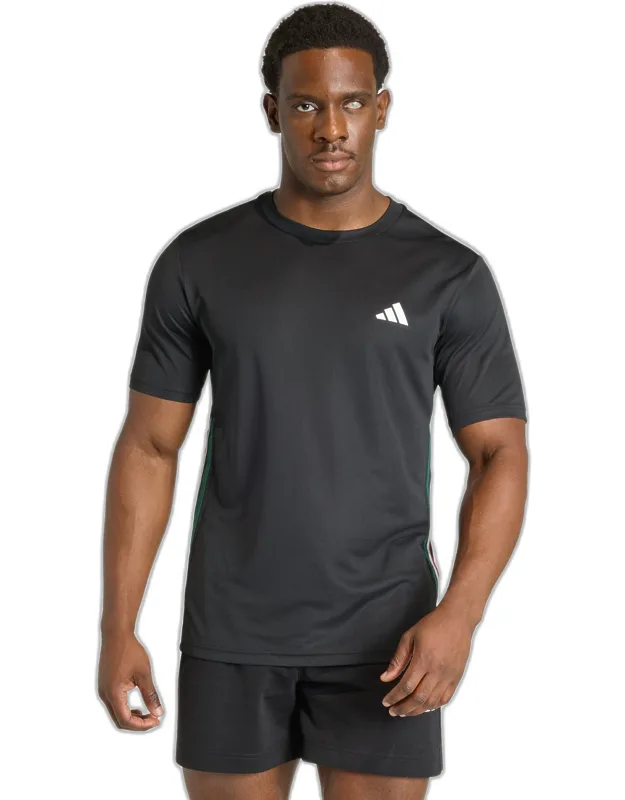 Workout Essentials Base 3-stripes T-shirt