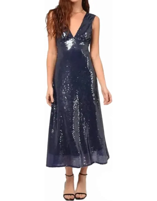 Sequin Maxi Dress