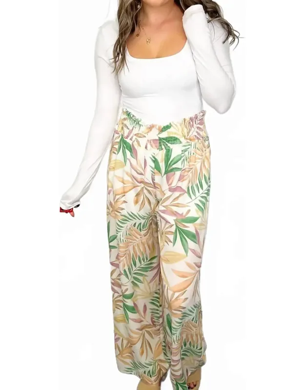 Need A Vacay High-rise Palazzo Pants