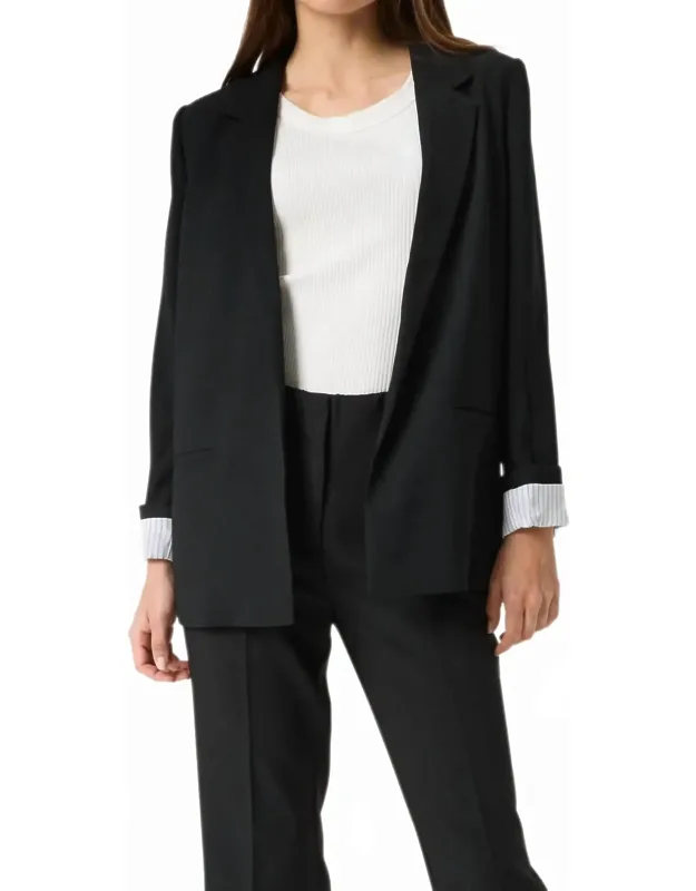 Shirley Regular Fit Notch Lapel Blazer