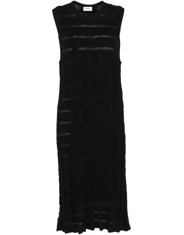 Cable Knit Midi Dress