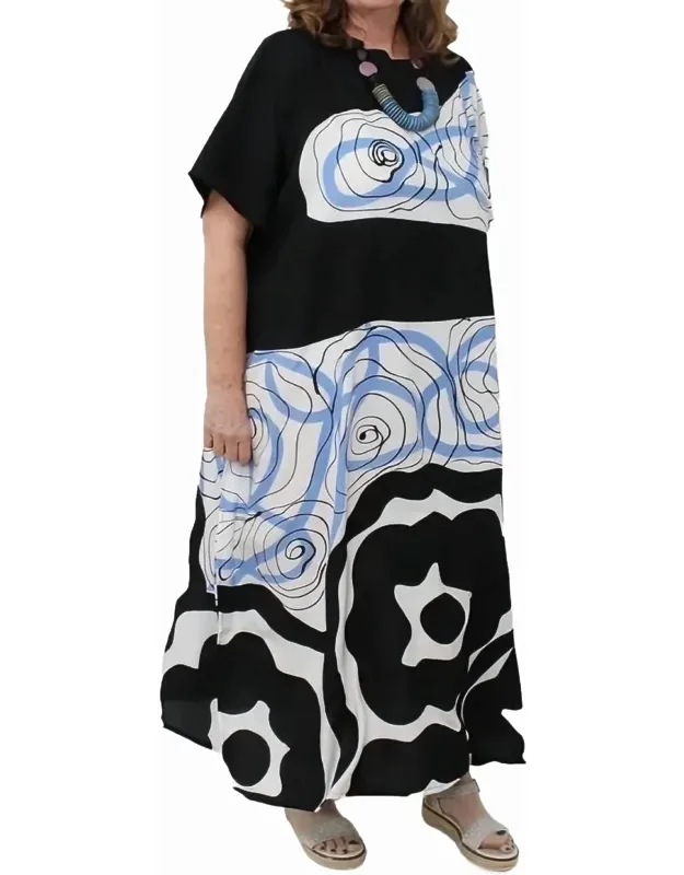 Dahlia Kaftan Dress