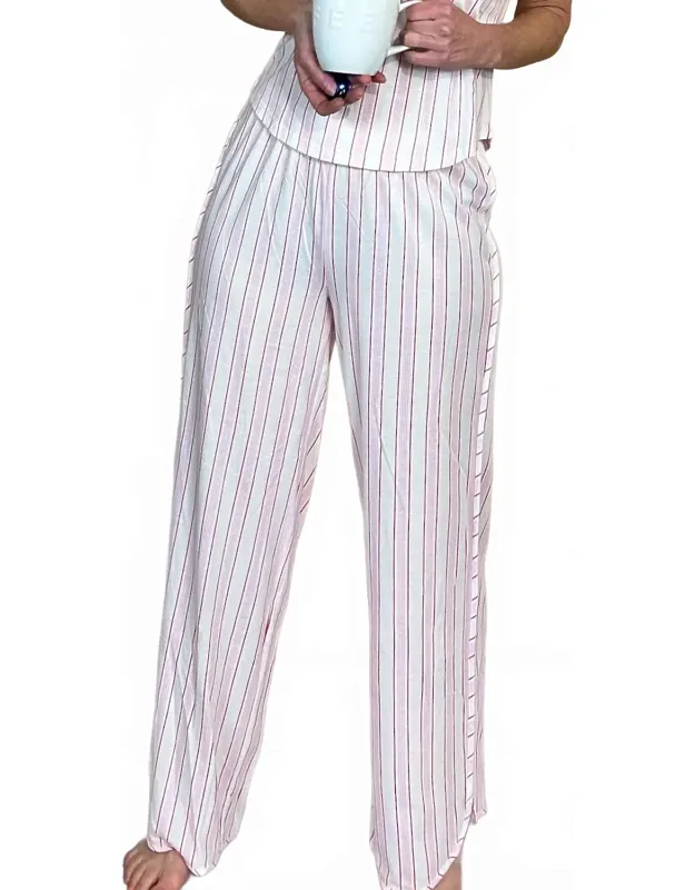 Stripe Loved Straight Pants
